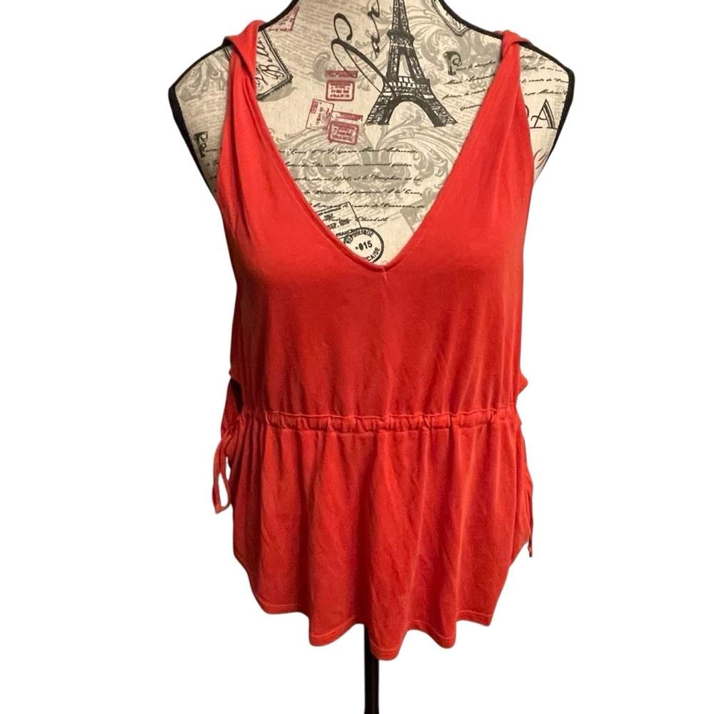 Lucky Brand Vibrant Red Tank Top